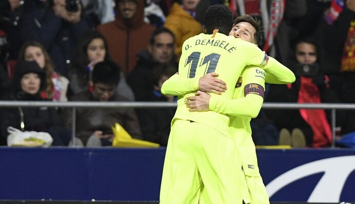 "Барселона" в феерической концовке спаслась от поражения в матче с "Атлетико": видеообзор