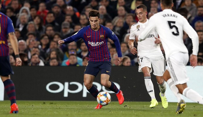 "Барселона" і "Реал" в наполегливому матчі розписали бойову нічию в Кубку Короля: відеоогляд