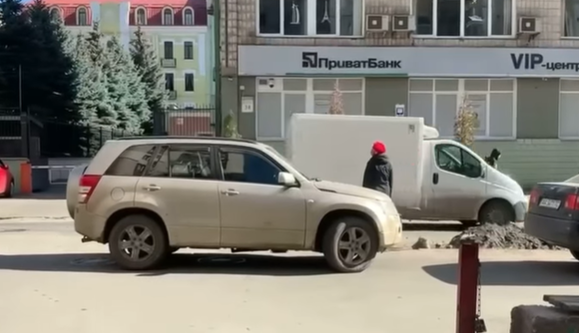 В Киеве наглый 