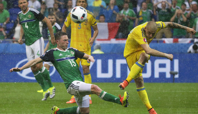 Украина - Северная Ирландия 0:2. Хроника матча Евро-2016, видео голов, онлайн