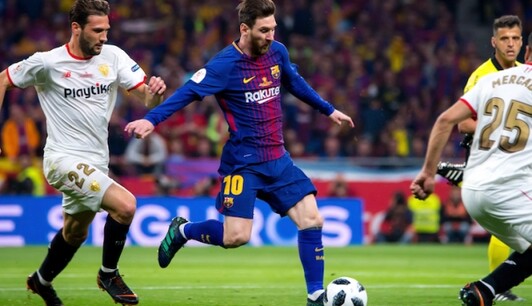 Барселона - Севилья - 6:1 Хроника матча, видео голов