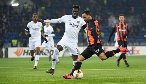 Айнтрахт - Шахтер - 4:1 Хроника матча, видео голов