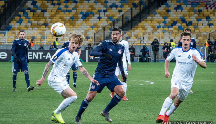 Динамо - Олімпіакос - 1:0 Хроніка матчу, відео голу