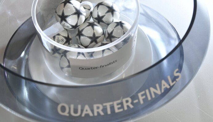 Жеребкування 1/4 фіналу Ліги чемпіонів: подробиці і результати