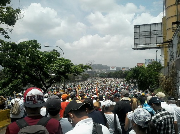 В Венесуэле прошла акция «мать всех протестов», есть жертвы