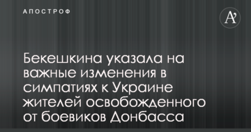 ​Соціолог вказала на важливі зміни в симпатіях до України жителів звільненого від бойовиків Донбасу