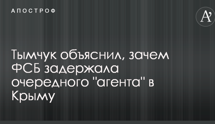 В Украине назвали две причины, почему нельзя верить российской пропаганде про диверсантов в Крыму