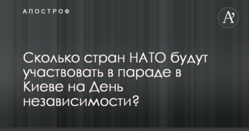 Стало відомо, скільки країн НАТО братимуть участь в параді в Києві
