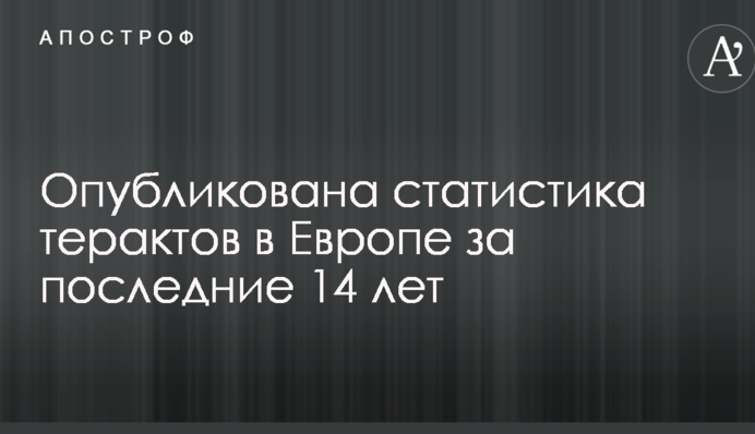 Сотні загиблих: опублікована статистика кривавих терактів в Європі за останні 14 років