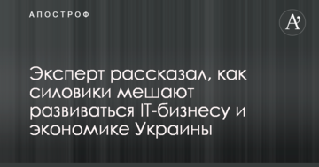 Експерт розповів, як силовики завдають серйозної шкоди IT-бізнесу та економіці України