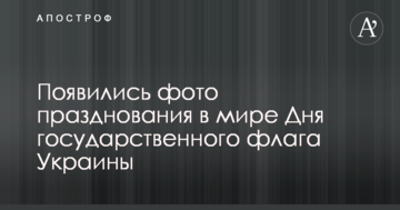 Демонстрація солідарності: яскраві фото, як у світі відсвяткували День українського прапора