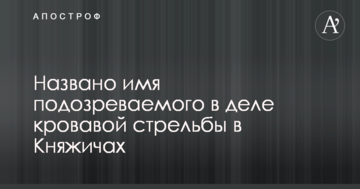 Кривава стрілянина у Княжичах: названо ім'я підозрюваного