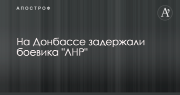 На Донбасі затримали бойовика ЛНР, який виїхав з ОРДЛО по особистих справах: опубліковано відео