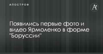 З'явилися перші фото і відео Ярмоленка в "Боруссії"