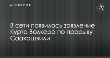 "Прорив Саакашвілі": в мережі з'явилася заява спецпредставника США в Україні
