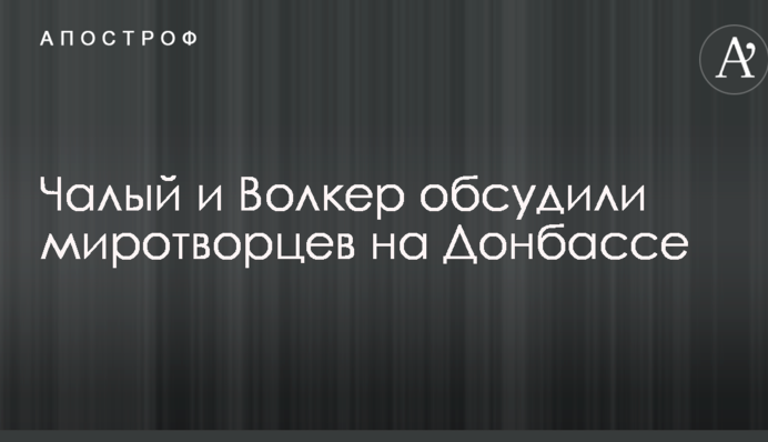 Миротворцы ООН на Донбассе: стали известны первые подробности и детали переговоров Волкера и Чалого
