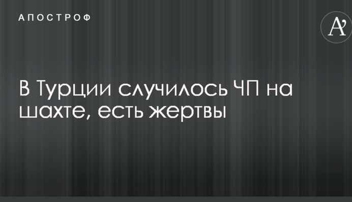 У Туреччині сталася НП на шахті, є жертви