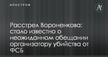 Расстрел Вороненкова: стало известно о неожиданном обещании организатору убийства от ФСБ