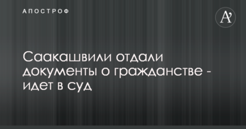 Эпопея с гражданством Саакашвили: экс-губернатор сделал важное заявление