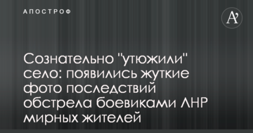 Свідомо "прасували" село: з'явилися моторошні фото наслідків обстрілу бойовиками ЛНР мирних мешканців