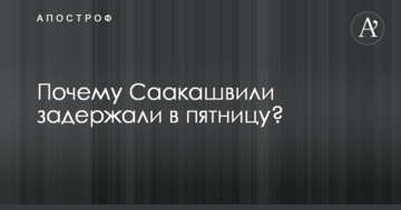 Профессиональная диверсия: адвокат объяснил, почему Саакашвили задержали именно в пятницу