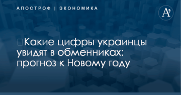 ​Какие цифры украинцы увидят в обменниках: прогноз к Новому году
