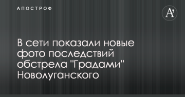 У мережі показали нові фото наслідків обстрілу "Градами" Новолуганського