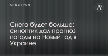 Снігу буде більше: синоптик дав прогноз погоди на Новий рік в Україні