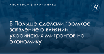 В Польше сделали громкое заявление о влиянии украинских мигрантов на экономику