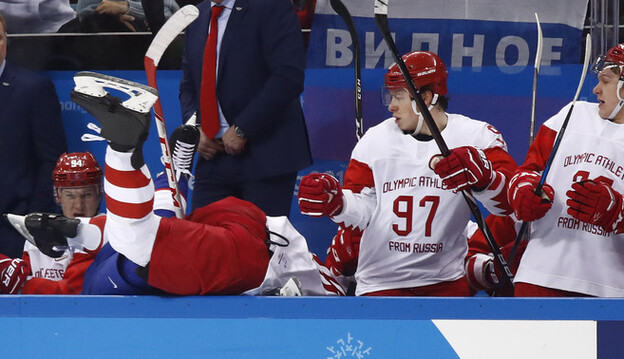 Россия - Словения - 8:2 хроника олимпийского матча