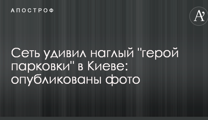 Сеть удивил наглый 