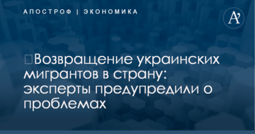 ​Возвращение украинских мигрантов в страну: эксперты предупредили о проблемах