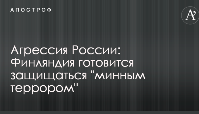 Агрессия России: Финляндия готовится защищаться 