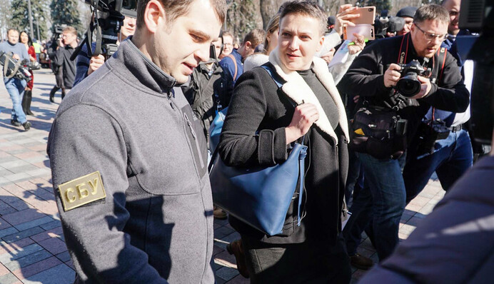 Савченко задержали и отвели в СБУ: что известно на данный момент