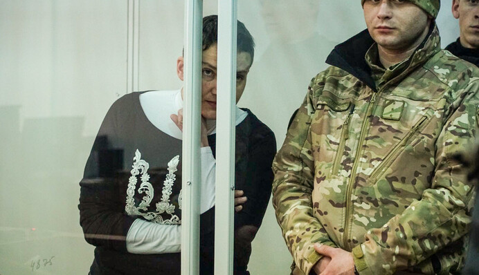 Арешт Савченко: фото, відео та останні подробиці