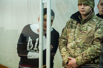 Арешт Савченко: фото, відео та останні подробиці