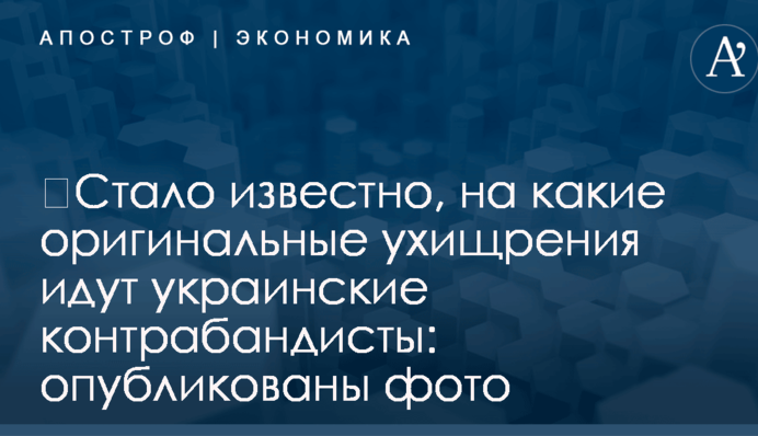 ​Стало известно, на какие оригинальные ухищрения идут украинские контрабандисты: опубликованы фото