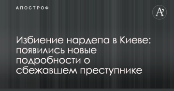 Побиття нардепа в Києві: з'явилися нові подробиці про злочинця, який втік
