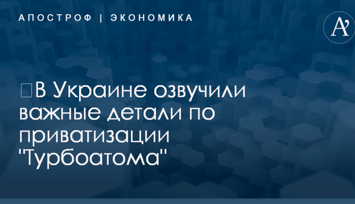 ​В Украине озвучили важные детали по приватизации 