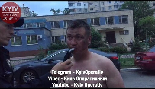 Побил десяток машин: появились фото и видео с пьяным водителем, устроившим дикие гонки в Киеве