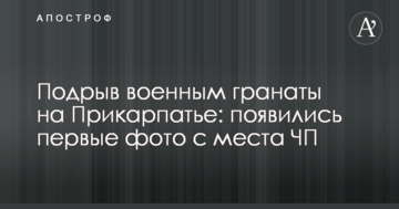 Підрив військовим гранати на Прикарпатті: з'явилися перші фото з місця НП