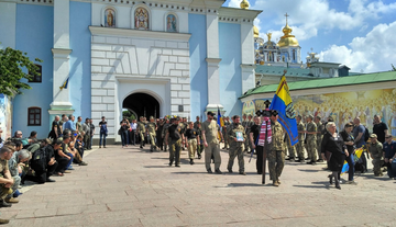 У Києві поховали розвідника ЗСУ, що пройшов Іловайськ і полон: опубліковано фото і відео