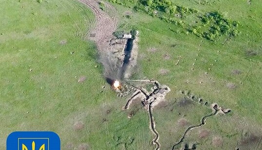 Помстилися за поранення побратима: в мережі показали фото потужного удару по позиціях бойовиків на Донбасі