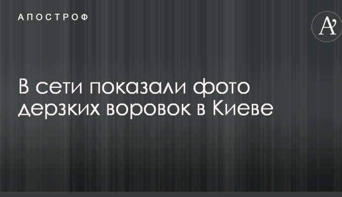 У мережі показали фото зухвалих злодійок в Києві
