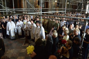 У Львові попрощалися з українським бійцем, загиблим від поранень на Донбасі: опубліковано фото