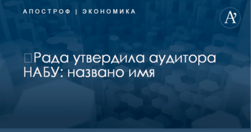 ​Рада утвердила аудитора НАБУ: названо имя