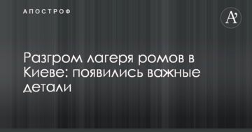 Розгром табору ромів в Києві: з'явилися важливі деталі