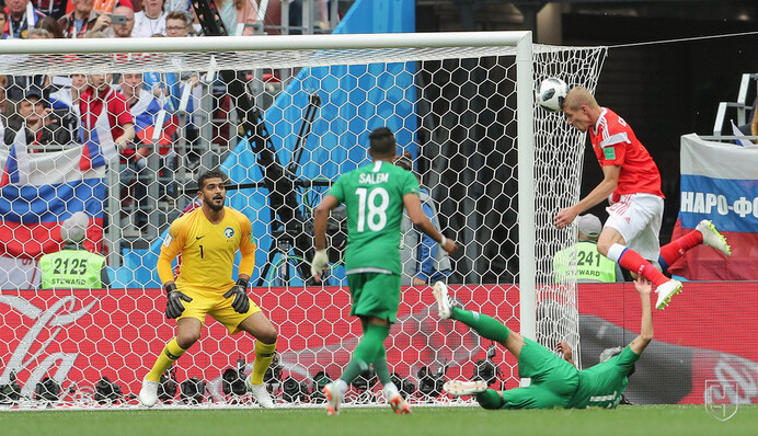 Росія - Саудівська Аравія - 5:0 Статистика матчу