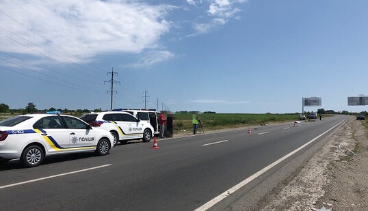 Под Харьковом водитель устроил смертельный наезд на группу велосипедистов: фото с места трагедии