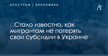 ​Стало известно, как мигрантам не потерять свои субсидии в Украине